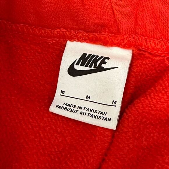 Orange Nike Dri Fit Campus Casual Lounge High Waist Activewear Sweatpants - Picture 2 of 7